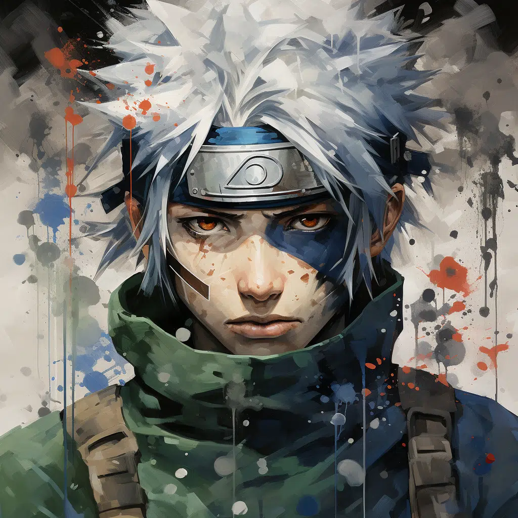 What's the secret behind Kakashi's mask in Naruto?